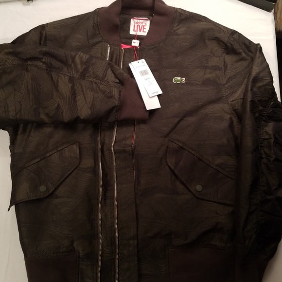 Lacoste LIVE Bomber Jacket - Picture 6 of 8